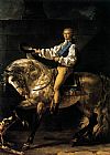 Jacques-Louis David Count Potocki painting